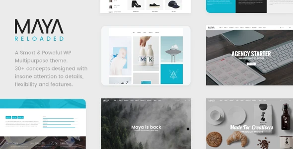 Maya – Smart and Powerful WP Theme